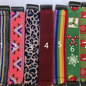 Elastic Fitbit Inspire 2 / Inspire watch band fit Fitbit Inspire  HR  / inspire 2  Kid's Ace3  / Ace 2 Boho hippie Christmas bands New