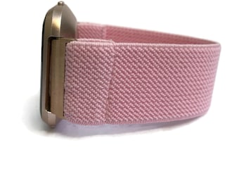 Fitbit Versa 4/3/2 /1 fitbit sense and Fitbit Lite bands Elastic Stretch Fitbit Versa Watch Bands pink