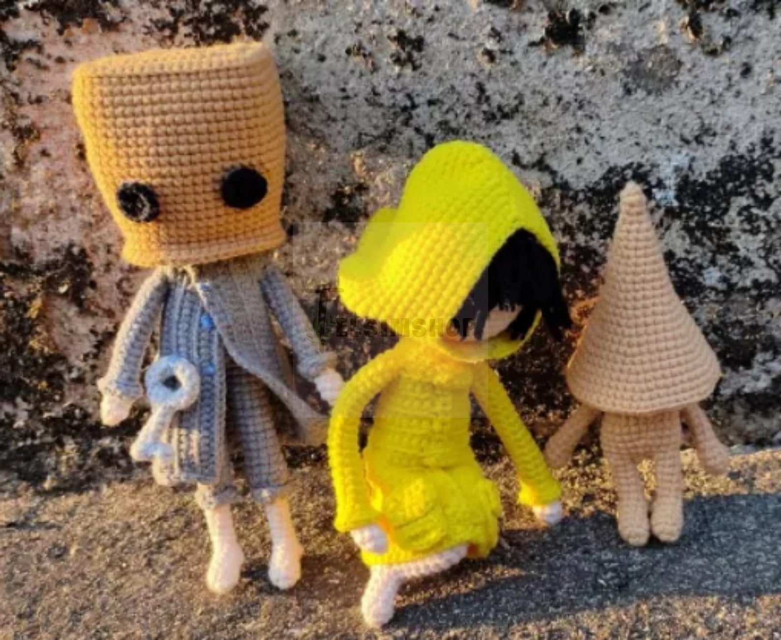 Little Nightmares Inspired Doll Crochet Little Nightmares Etsy