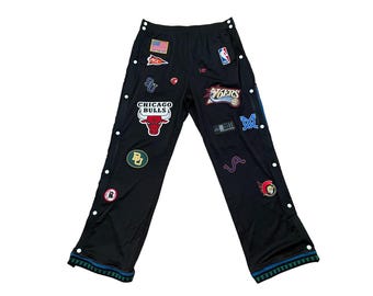 One-of-One Tear Away Snap Patched Pants