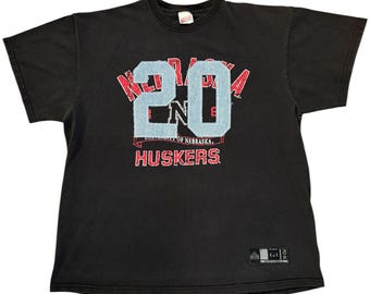 Huskers #20 Vintage Jersey Tee
