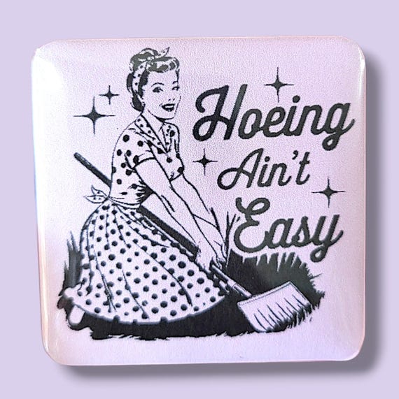 Funny, Sarcastic Magnet/Button