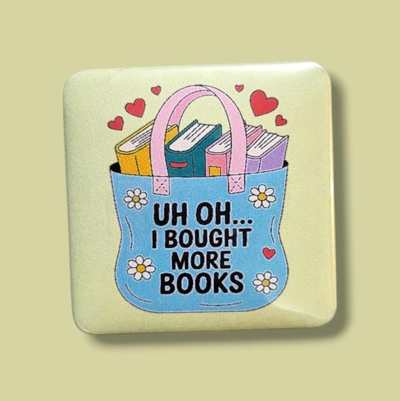 Book Lovers Only Buttons/Magnets