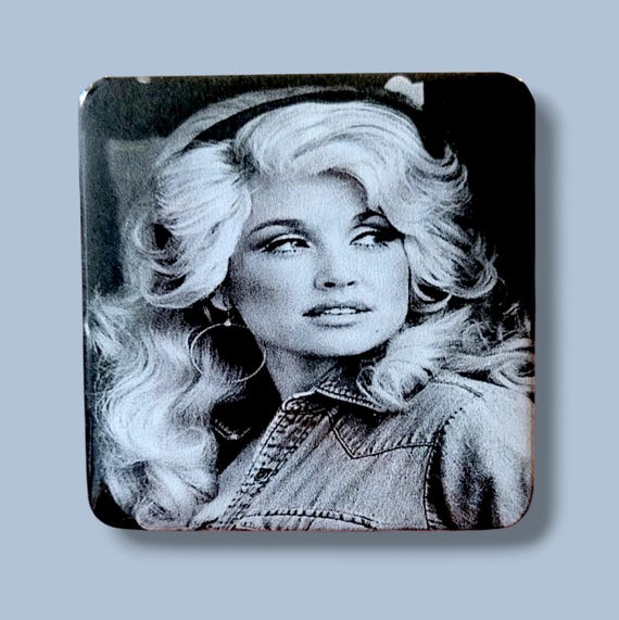 Dolly Parton Buttons/Magnet