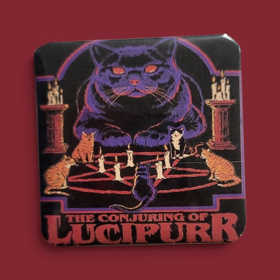 Retro Funny Horror Magnet/Button