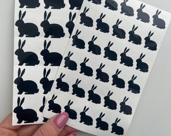 Osterhase Stickerbogen Oster Vinylaufkleber Vinylsticker Osterhasen Aufkleber DIY Oster Sticker Ostern Easter Hasen