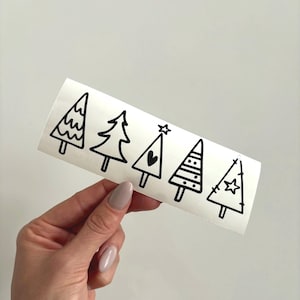 Stickers Christmas trees window decoration Christmas tree, Christmas stickers, stickers for Christmas