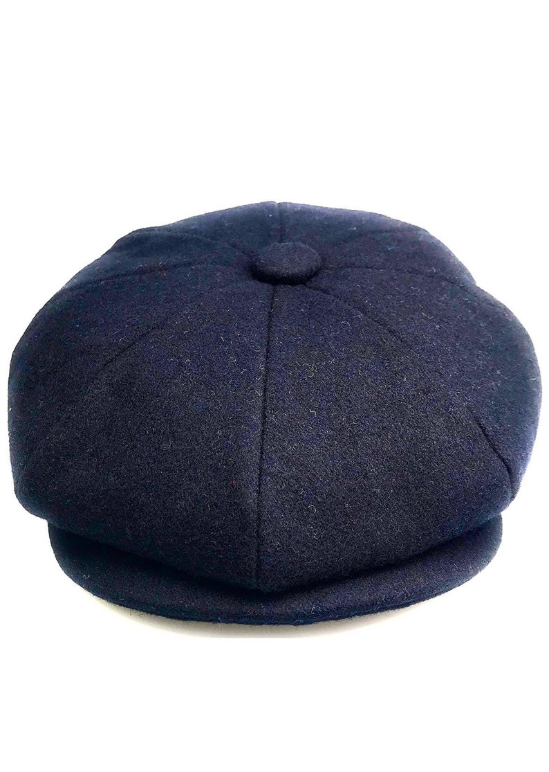 Peaky Blinders Mens Newsboy Flat Cap Herringbone Tweed Baker Etsy