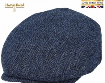 Harris Tweed Collection Flat Cap