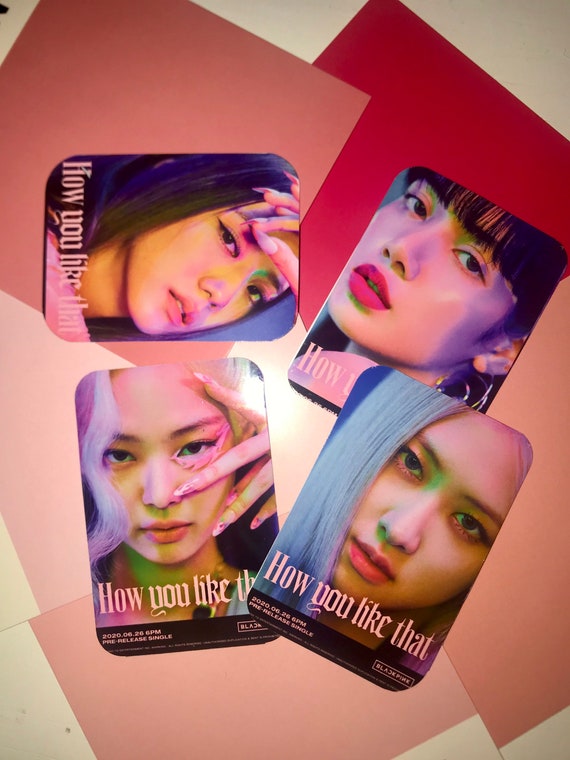 Blackpink-how You Like That Photo Card | Etsy