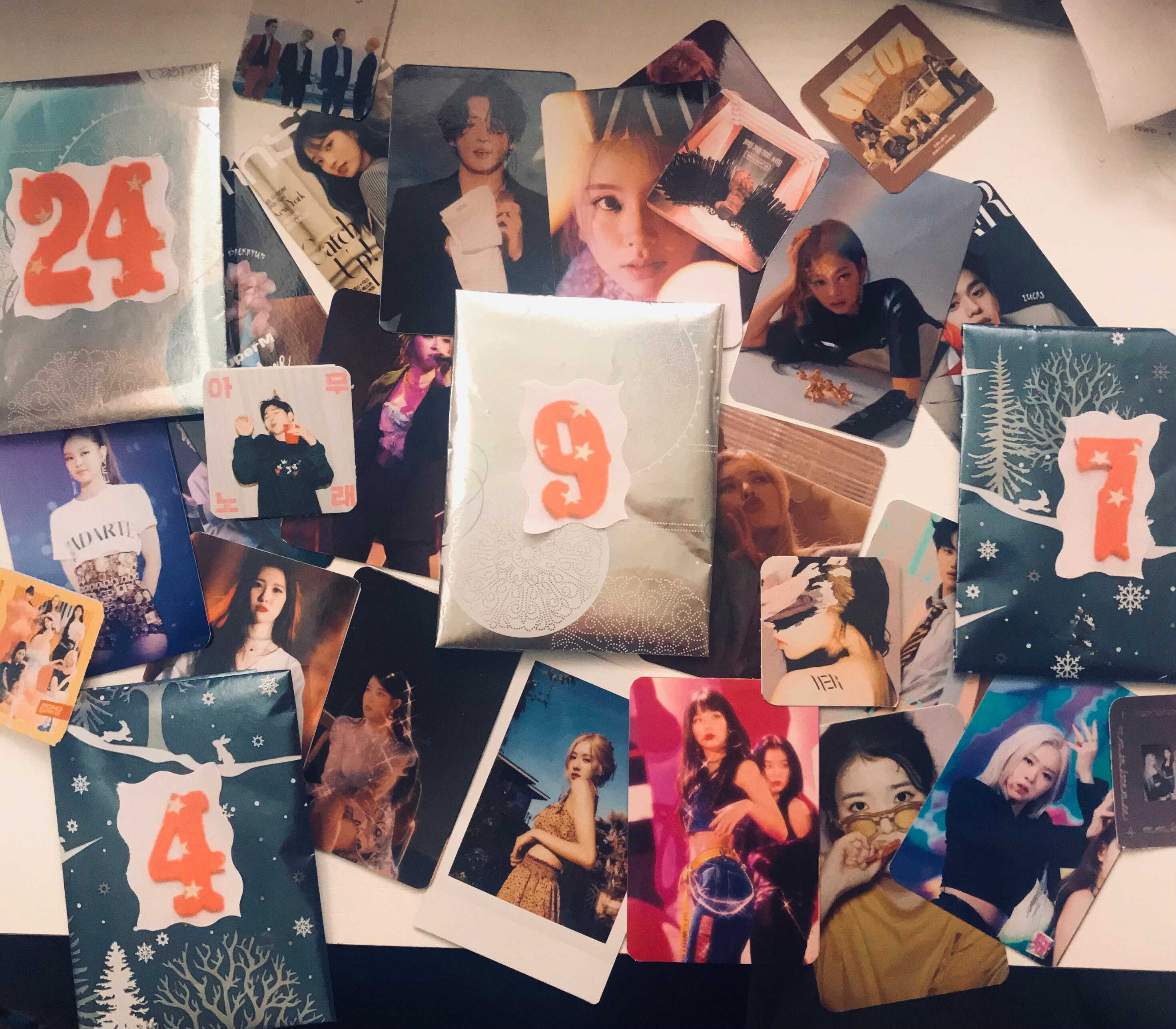 Kpop Unofficial Photocard Advent Calendar/gift or Birthday - Etsy