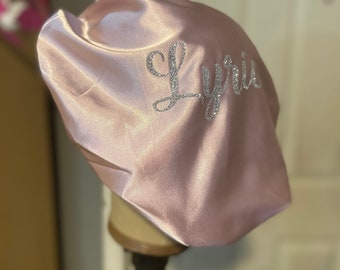 Girls Satin Bonnet