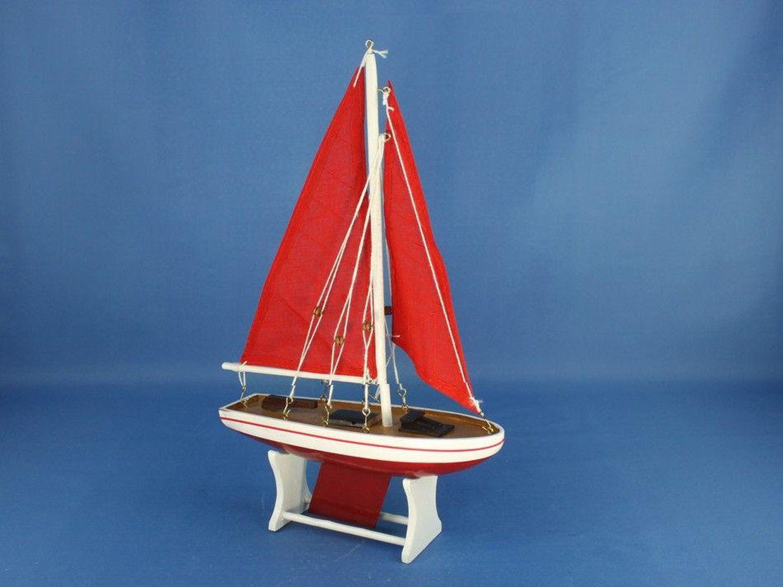 etsy vintage sailboat model