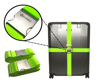 personalised luggage straps studio