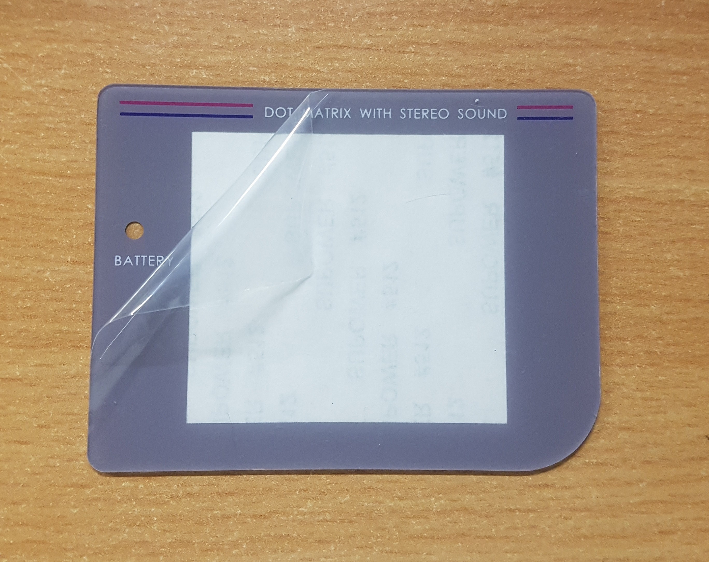 Nintendo Gameboy Classic DMG Screen Replacement Lens Hard Plastic