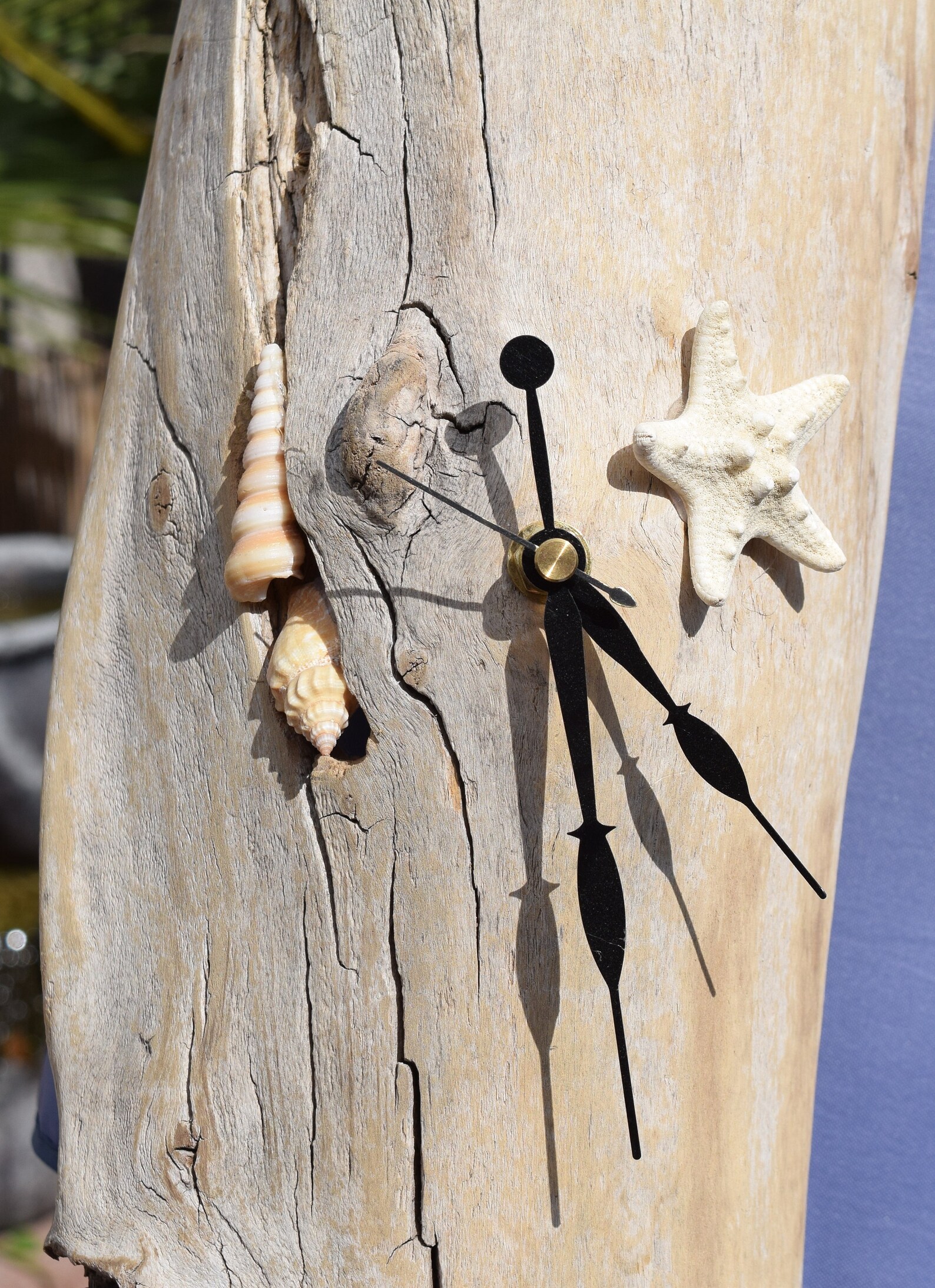 Driftwood Clock Etsy