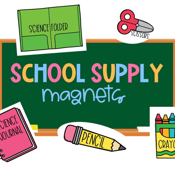 Magnets for Classroom Visual Aid Cards You Will Need School Supplies Whiteboard Magnets Teacher Help Resources Back to School