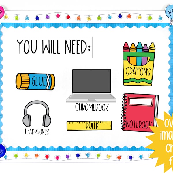 Classroom Magnets School Supplies You Will Need Whiteboard Magnets Visual Supply Cards Classroom Directions Preschool Resources Classroom