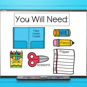 Visuelle Hilfe Karte Schulmagnet für Whiteboard Magnet Sie benötigen Schulbedarf Whiteboard Dekor Klassenzimmer Dekor Lehrer Zurück in die Schule
