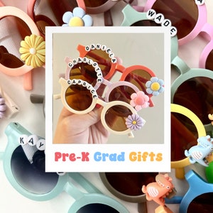 Preschool End of Year Gift Graduation Gifts From Teacher Birthday Party Favor Sunglasses Personalized Customized Name Kids Gift Summer Gift