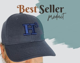 3D- oder 2D-Stickerei, individuell gestaltbare Kappe mit Struktur und verstellbarer Passform, Herren- und Damen-Dad-Cap, personalisierbar