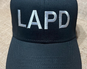 警察署のカスタムメイド刺繍帽子NYPD、VBPD、LAPD、 - Etsy 日本