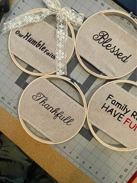 Embroidery Hoop Wall Decor Etsy