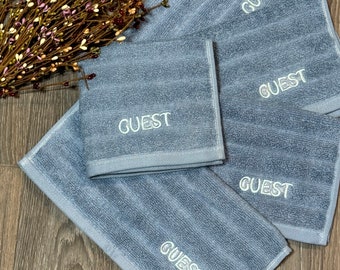Personalized Embroidered Washcloth: Custom 100% Cotton Gift
