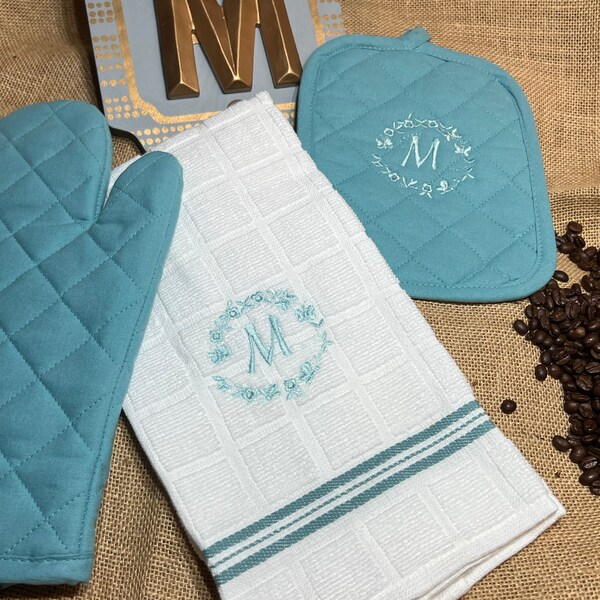 Embroider Dish Towel Etsy