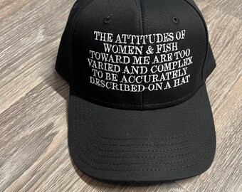 Personalized Embroidered Cotton Baseball Cap: Custom Text Hat
