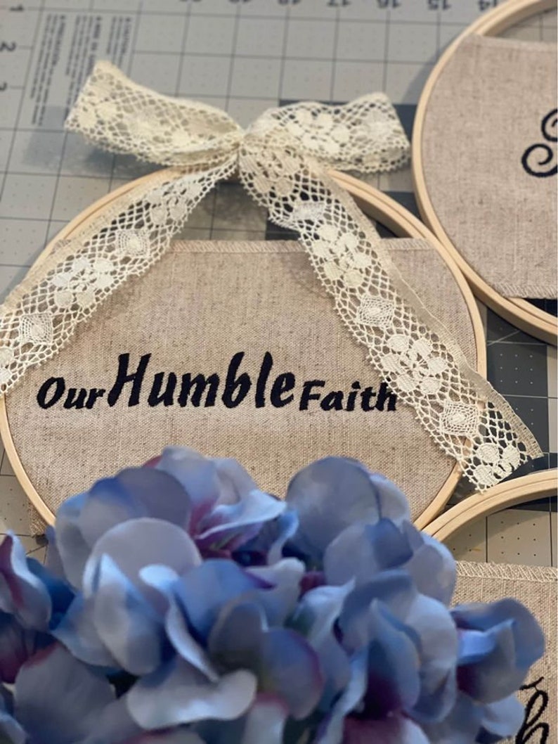 Embroidery Hoop Wall Decor Etsy