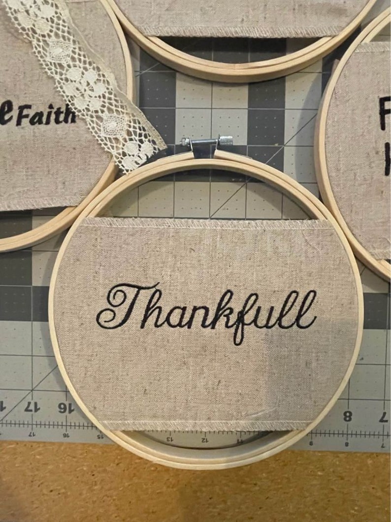 Embroidery Hoop Wall Decor Etsy