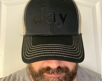 Custom Embroidered Trucker Hat, Personalized Richardson 112