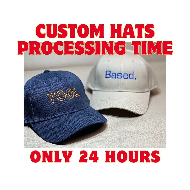 Custom Logo Hat - Etsy