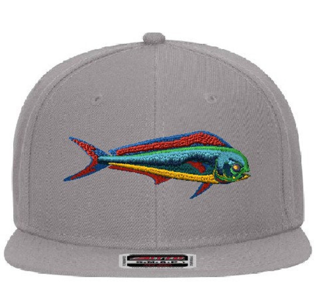 Mahi Embroidered Fishing Hat Etsy
