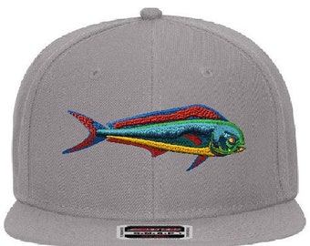 Mahi Embroidered Fishing Hat