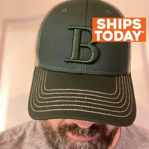 3D Or 2D Puff Embroidery Custom Hat Embroidered Structured Adjustable Fit Men Women Dad Cap Hat Customizable Personalized Hat