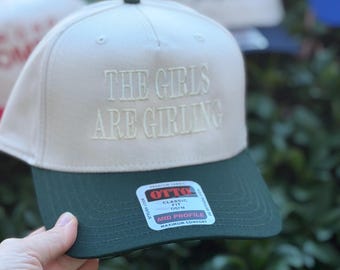 カスタム刺繍ツートンベースボールハット、パーソナライズスナップバック
