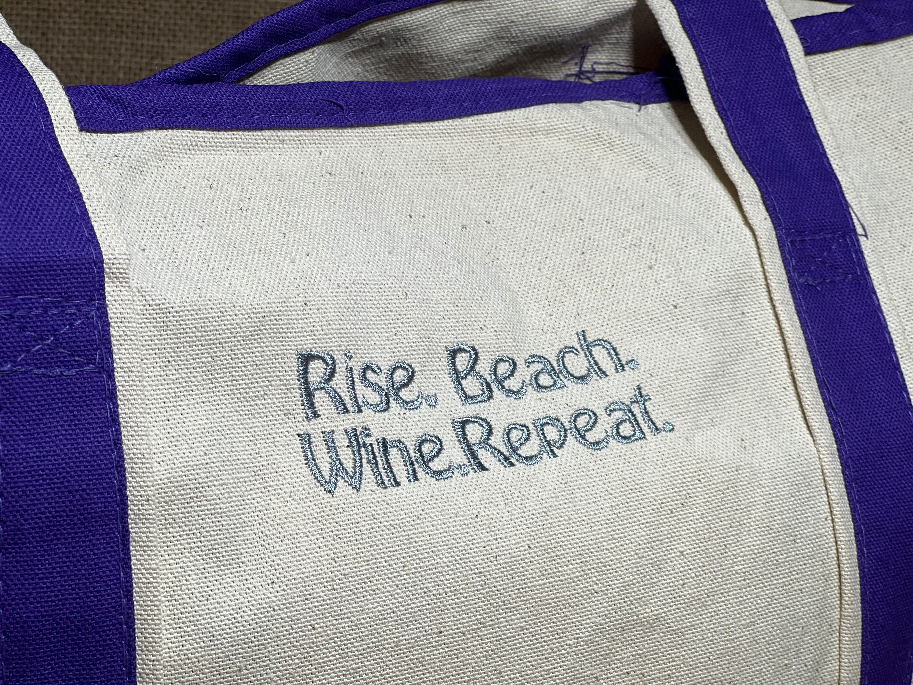 Custom Boat Tote, Ironic Boat Tote, Boat Tote With Pockets, Embroidere – 7  Threads Embroidery