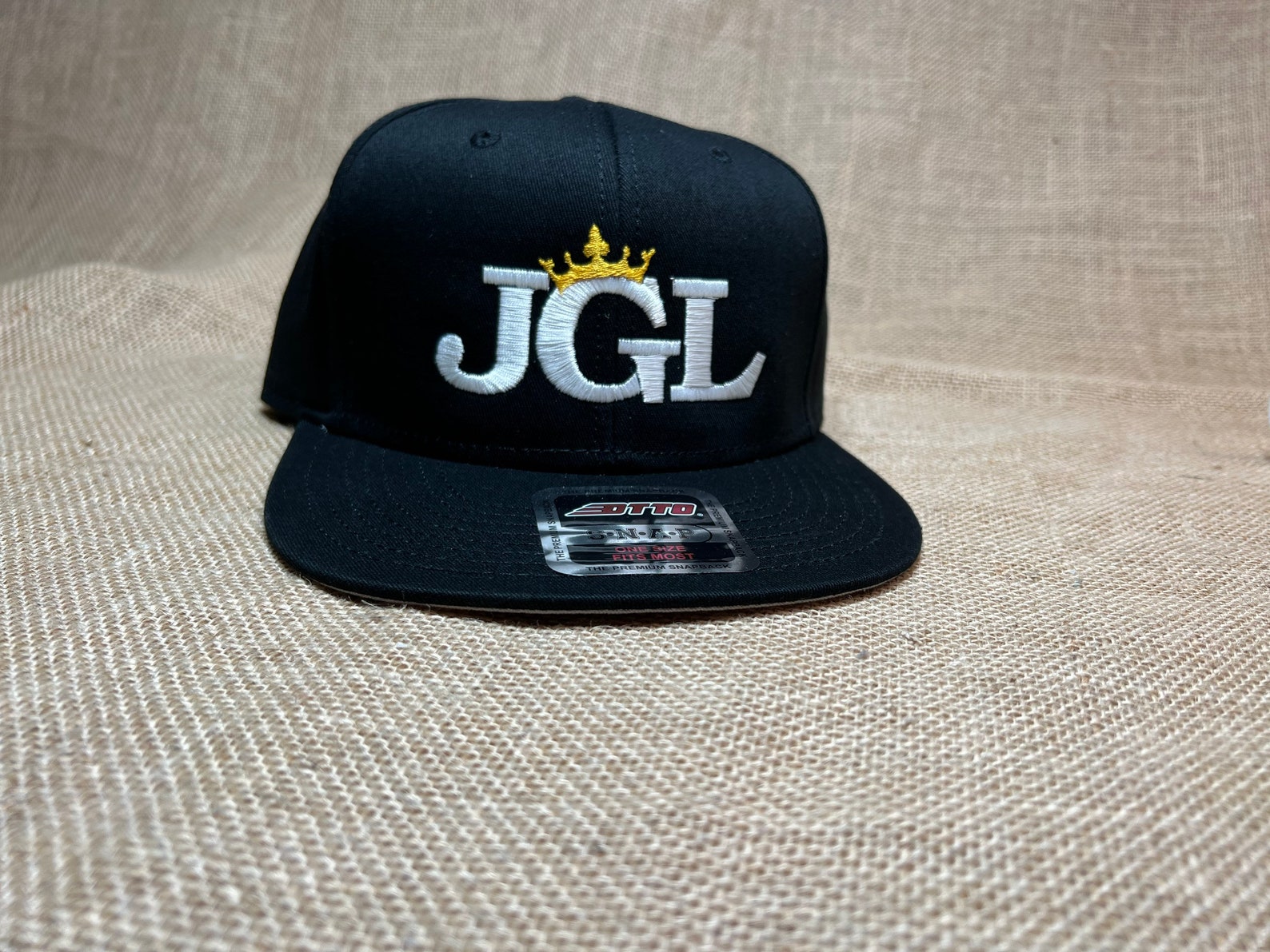 Crown Hats JGL Initials Letters Embroidery Your Name Hat Etsy