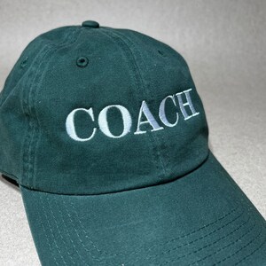 Custom Embroidered Cotton Baseball Hat: Personalized Text or Logo
