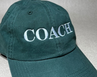 Individuell bestickter Hut, personalisierte Dad Cap, Embroidery Logo Baseball-Mütze, Ihr eigenes Text-Monogramm, Bachelorette, Small Business Merch