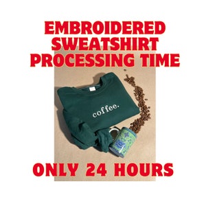 Besticktes uni Sweatshirt: Personalisiertes College Sweatshirt