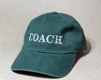 Personalized Custom Embroidered Dad Hat | Design your own unstructured baseball hat with custom text