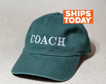Personalized Custom Embroidered Dad Hat | Design your own unstructured baseball hat with custom text
