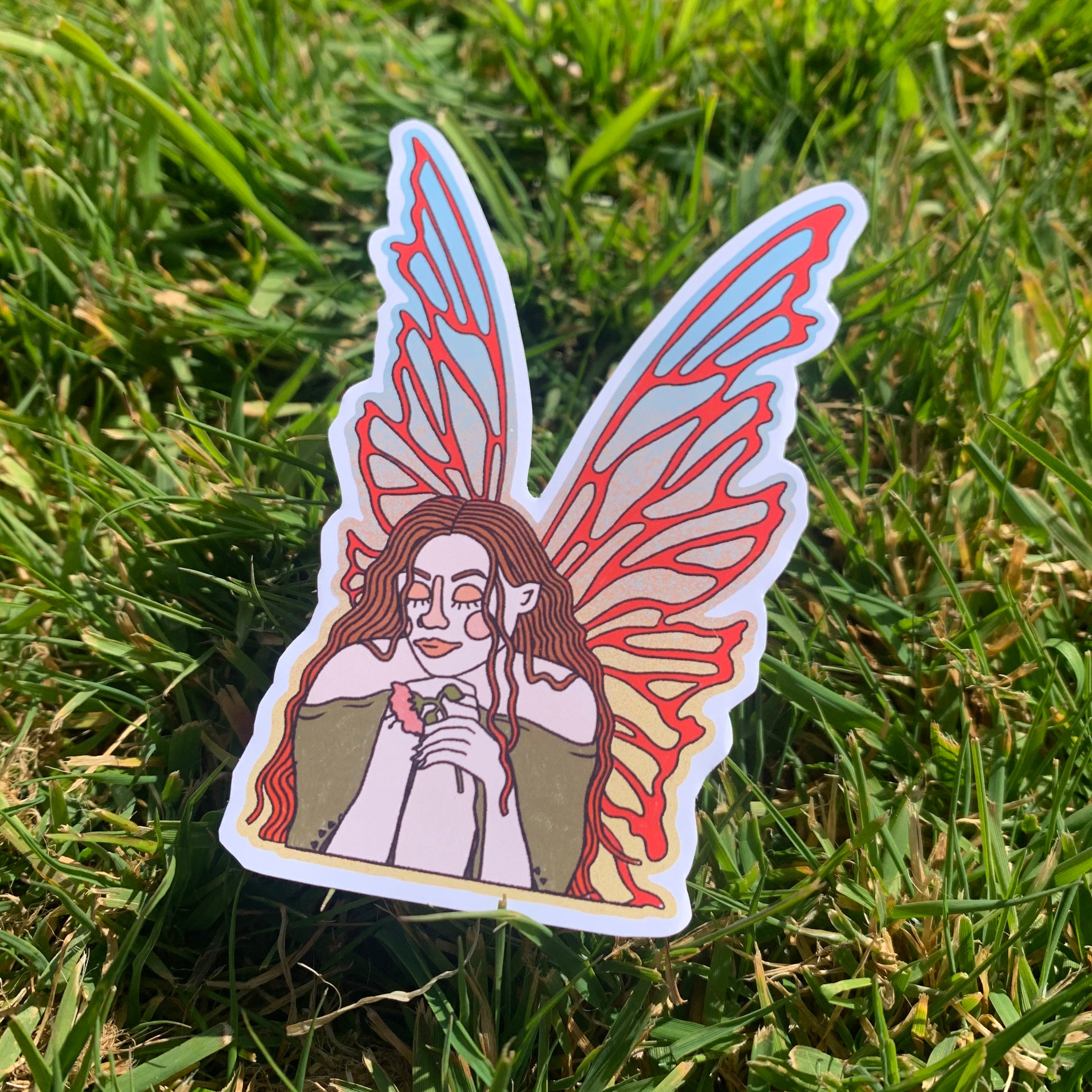 Fairy stickers sticker glossy sticker sticker art Etsy.de