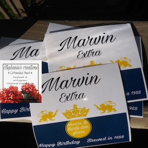 Custom corona beer labels