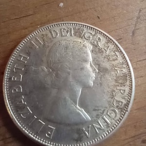 1959 Canada 50 cents Elizabeth 11