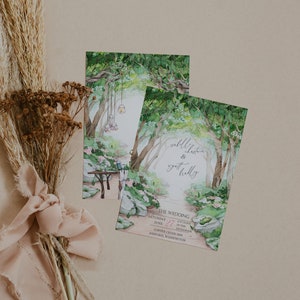 Garten Hochzeitseinladung - Hochzeitseinladung - Frühlingseinladung - Sofort Download Hochzeitseinladung - Editierbar