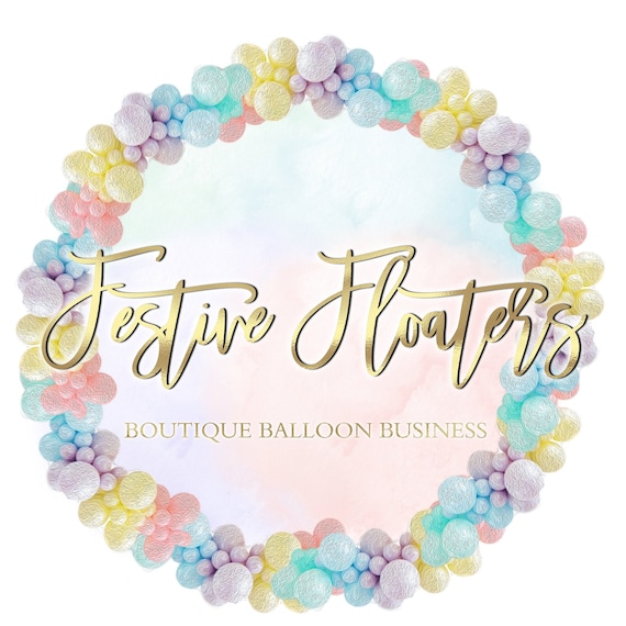 Balloon Business Logo Event Planner Logo Party Planner  Etsy Hong Kong